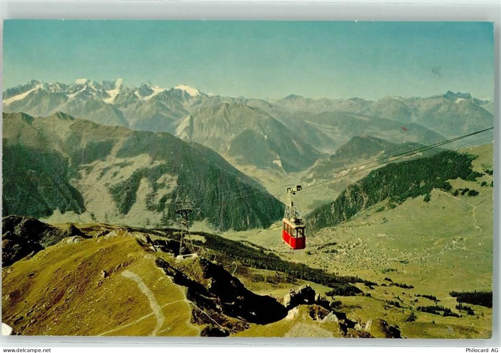 1936 Verbier - teleferique des Attelas Mont Blanc - 10600854