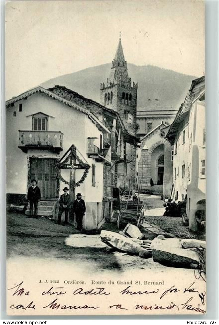 1937 Orsières 1903 - Route du Grand St. Bernard - 13197556