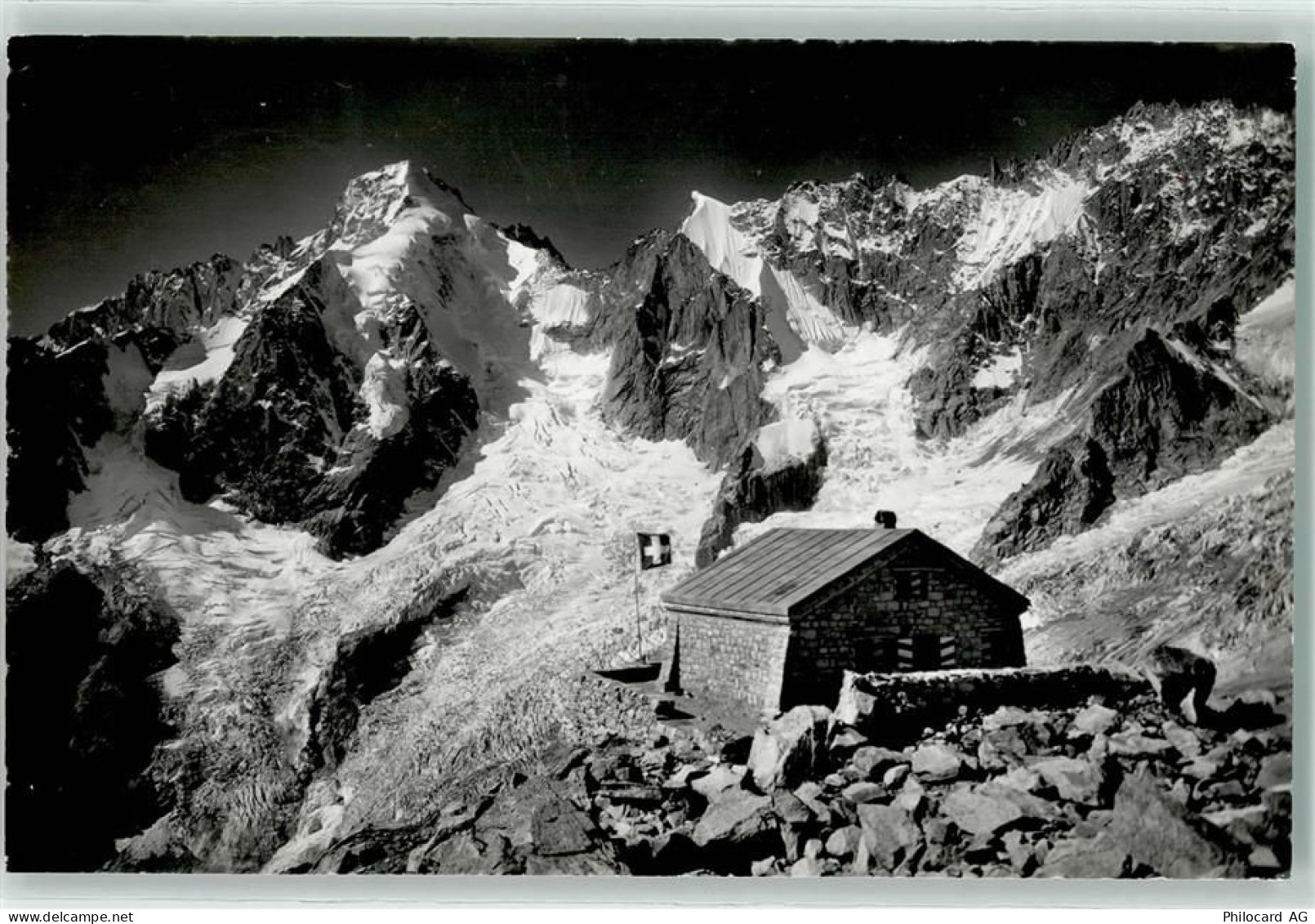 1937 Orsières - Cabane Dufour Hüttenstempel - 10612574