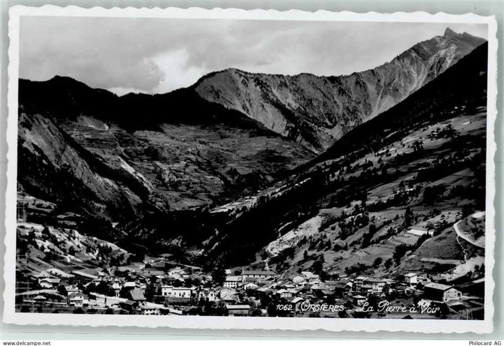 1937 Orsières - La Pierre a Voir - 10282449