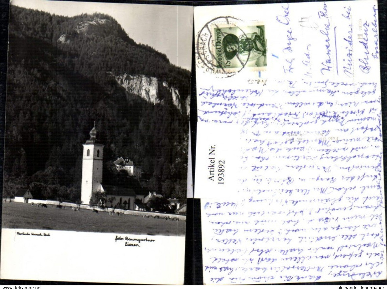 193892,Pfarrkirche Kirche Stainach