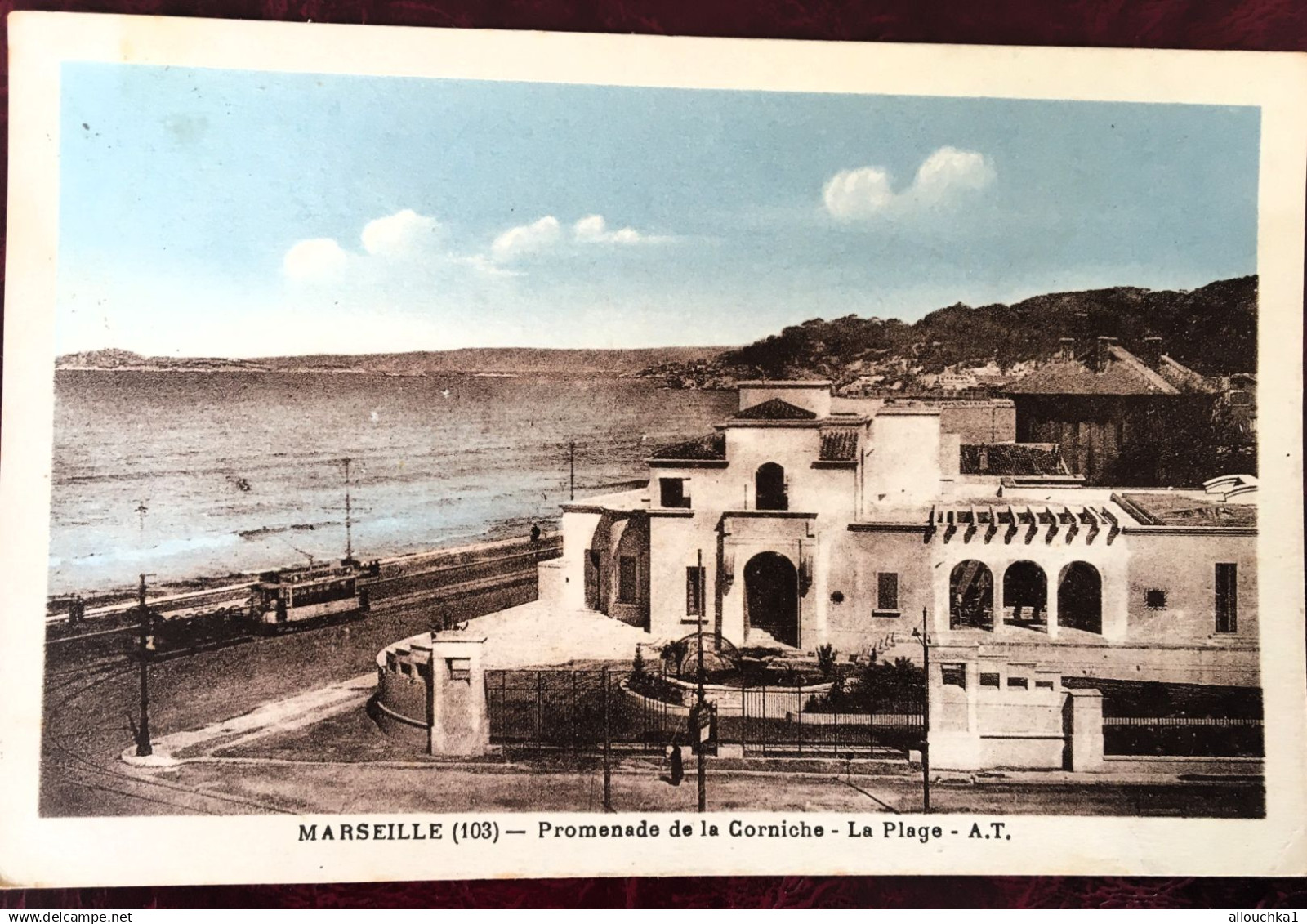 1939 Marseille Promenade de la Corniche, Endoume, Roucas,  plages  [13] B-d-R Carte Postale-CPA
