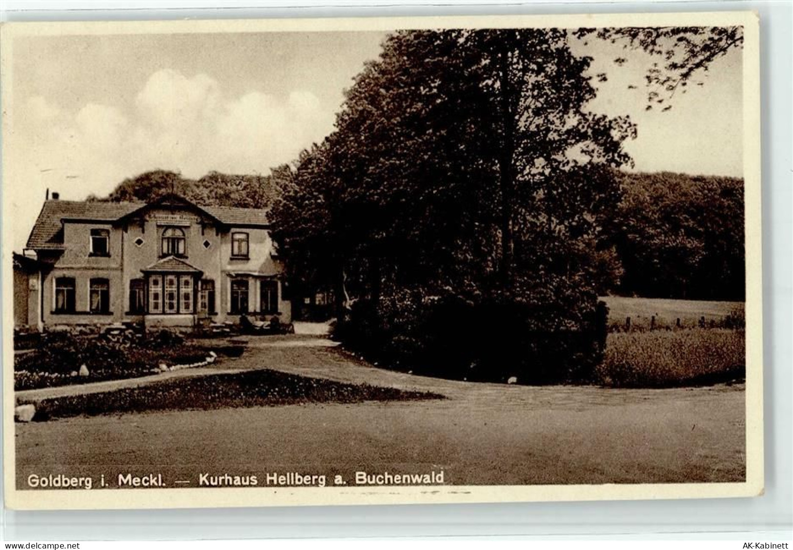 19399 O2862 Goldberg , Meckl - Kurhaus Hellberg am Buchenwald - 51827717