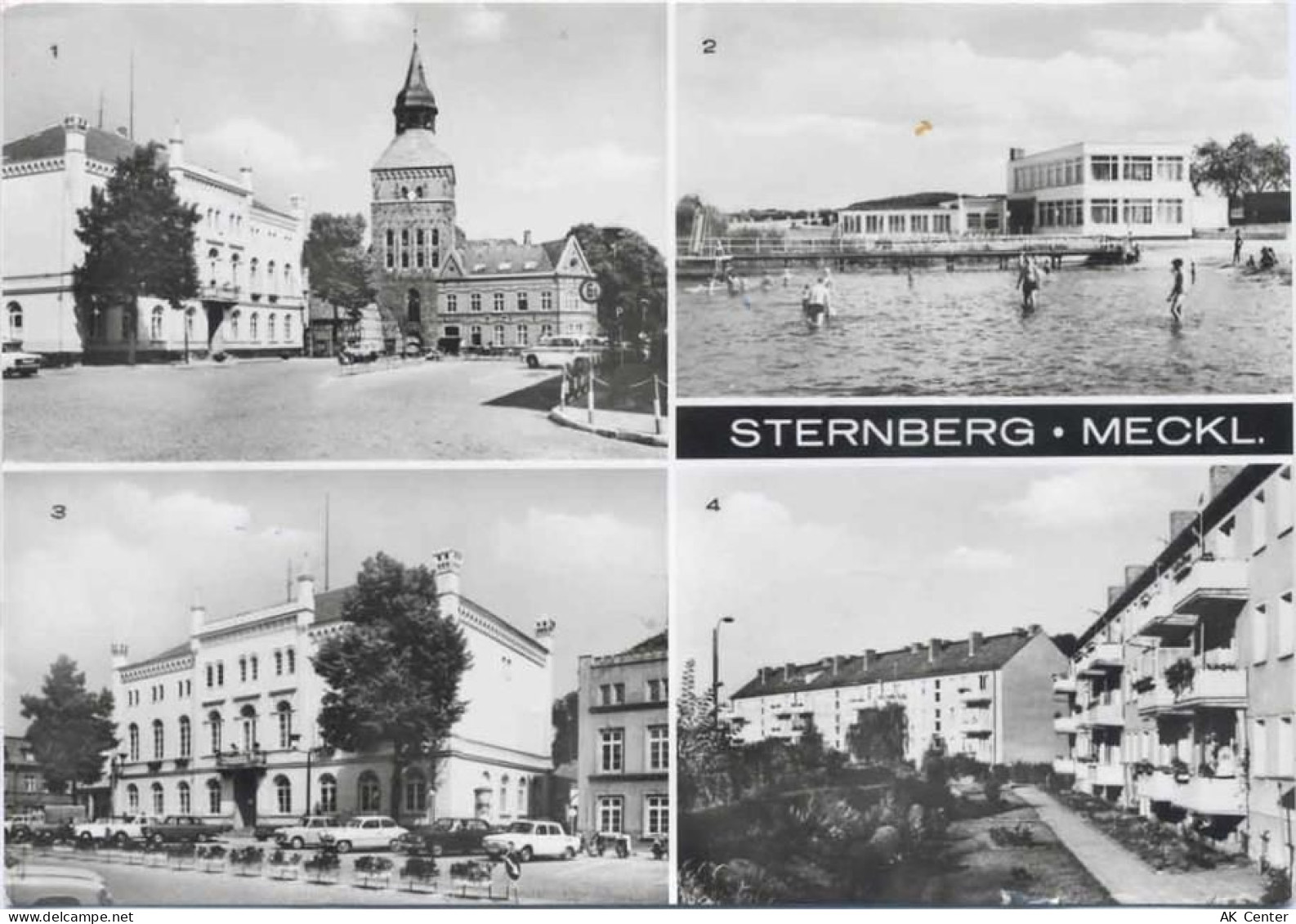 19406 O2720 Sternberg 1978 - Sternberg, Mecklenburg, Rathaus, Karl-Liebk... - 20014040