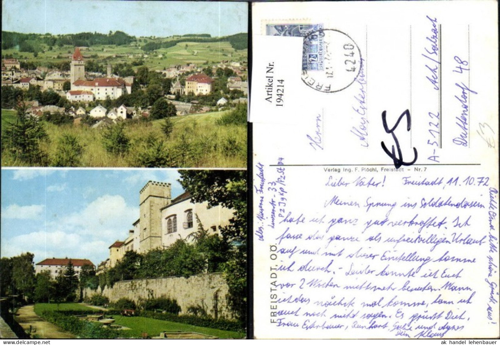 194214,Freistadt Mehrbild Ak