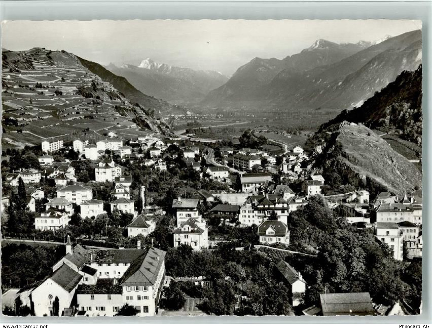 1950 Sion Sitten - En avion au-desssus de... - 11088366