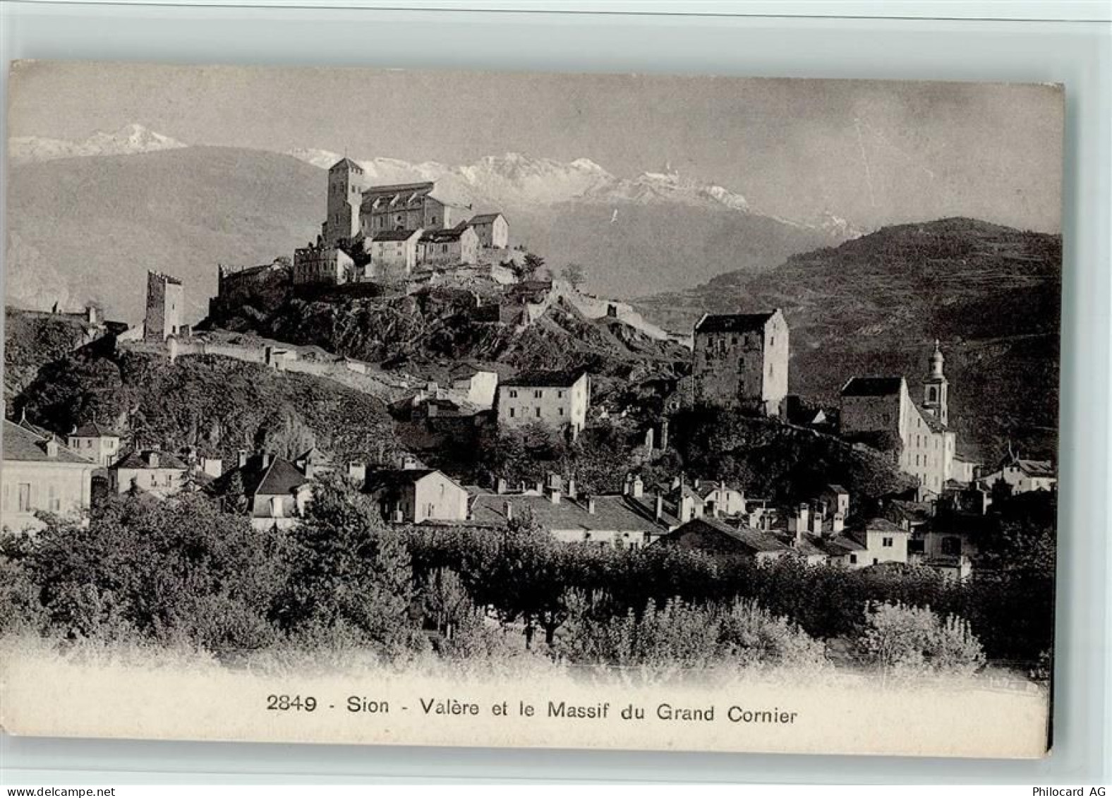 1950 Sion Sitten - Valère et le Massif du Grand Cornier - 11061441