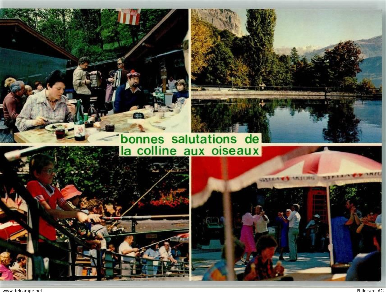1955 Chamoson - La Colline-aux-Oiseaux Chez Tip-Top Restaurant en plein ... - 10281823