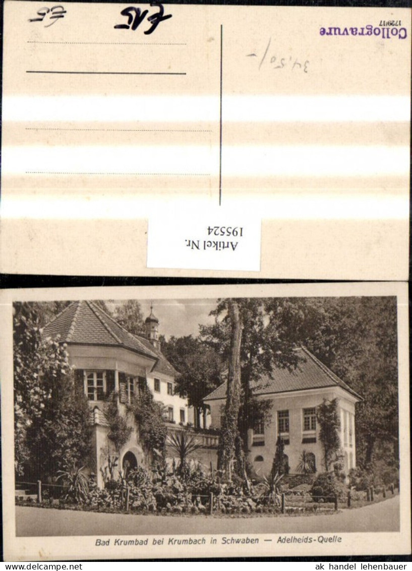 195524,Bad Krumbach b. Krumbach in Schwaben Adelheids-Quelle