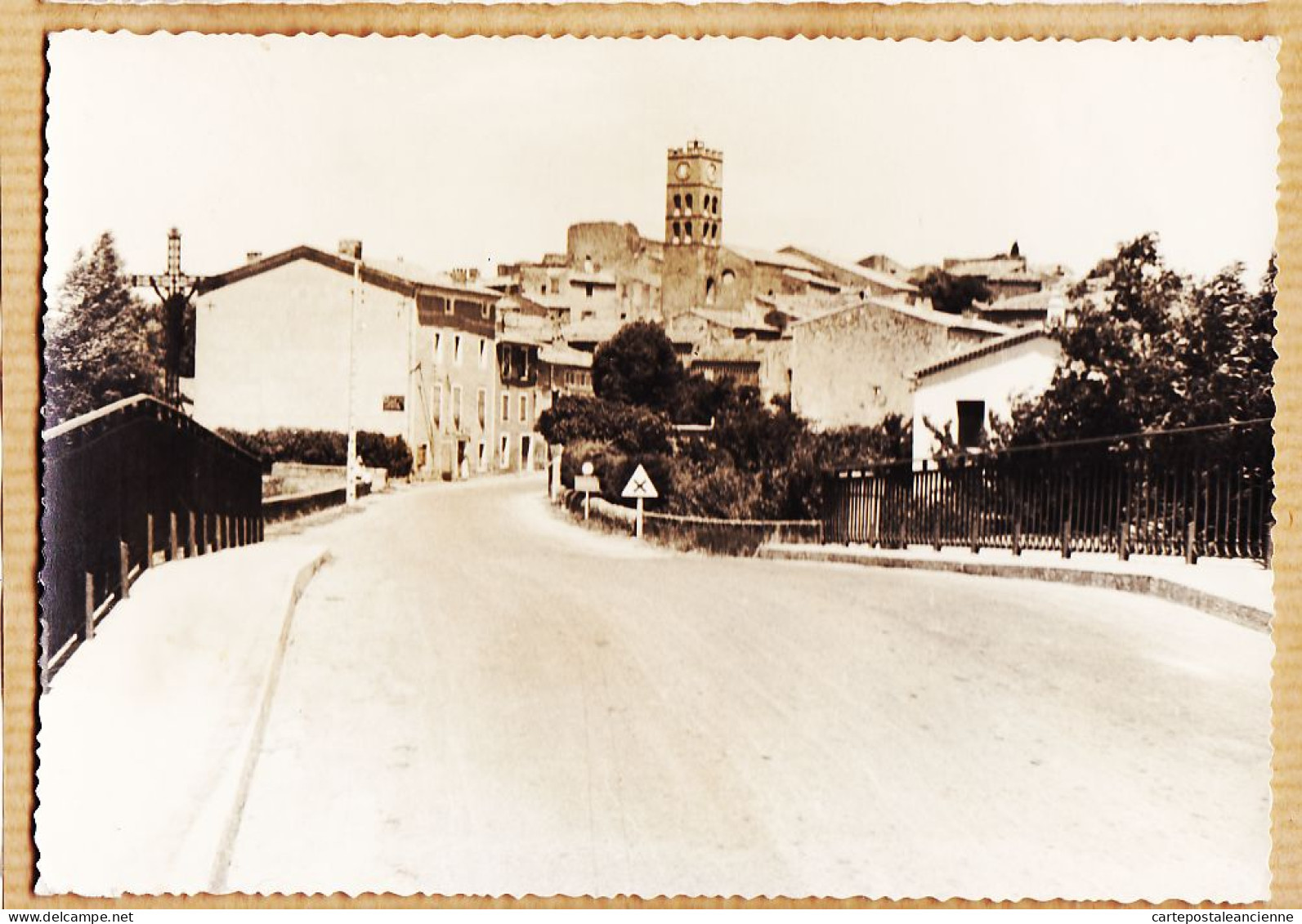 19566 /  ️ Rare CONQUES sur ORBIEL Aude Pont Route Entrée du Village 1950s Editions du SUD-EST