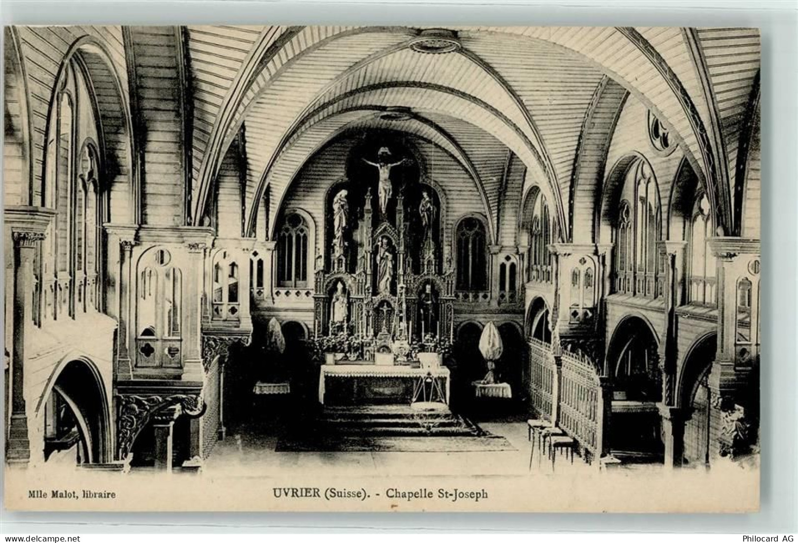 1958 Uvrier - Chapelle St Joseph - 10600849