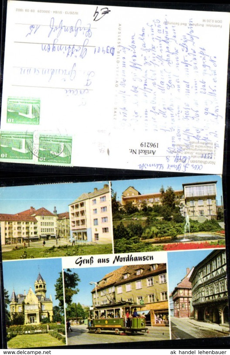 196219,Gru&szlig; aus Nordhausen b. Harz Rautenstra&szlig;e Gastst&auml;tte &bdquo;Stadt-Terrasse&ldquo; Meyenburg