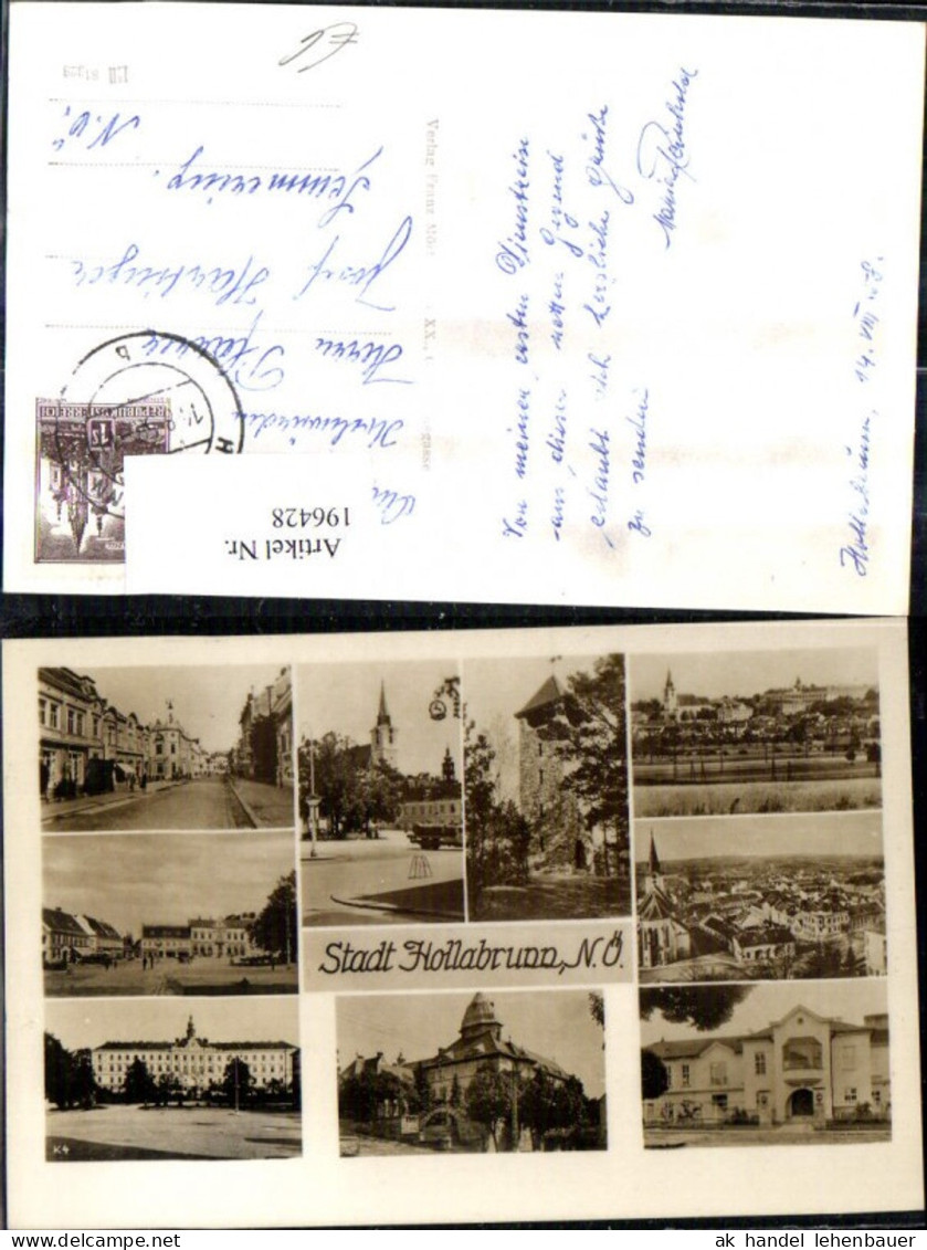 196428,Hollabrunn Mehrbild Ak