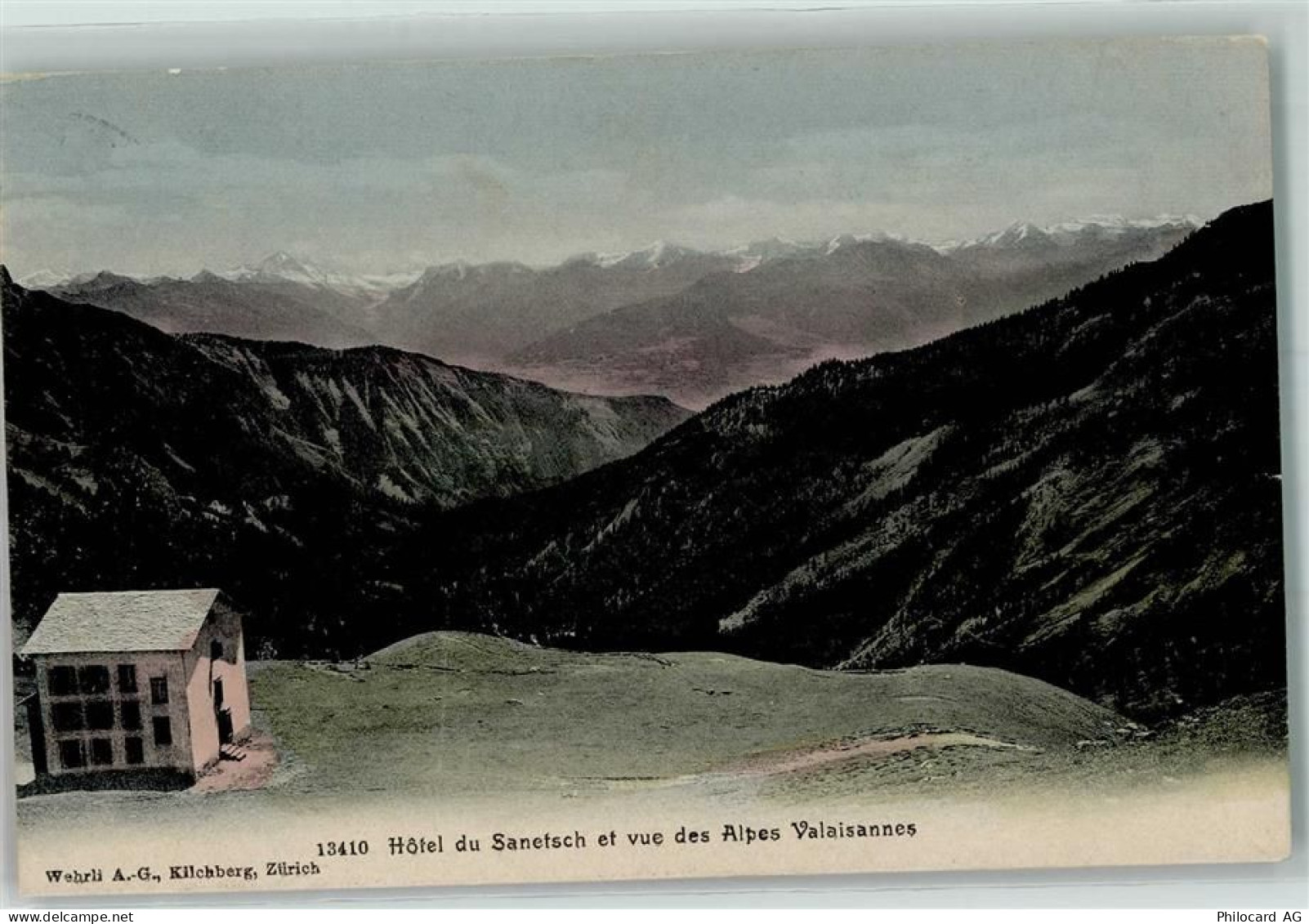 1965 Savièse 1908 - Hotel Sanetsch Alpen Valaisannes - 10587573