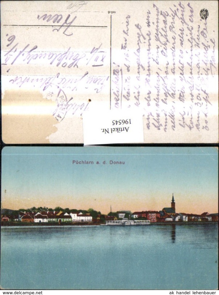 196545,P&ouml;chlarn a. d. Donau Teilansicht