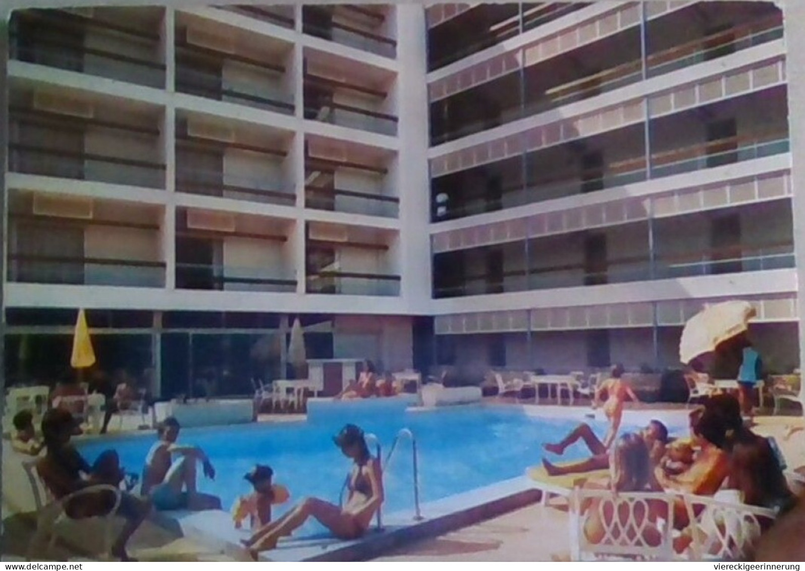 ! 1975 Ansichtskarte aus Noumea, Neukaledonien, Hotel Isle de France, pool, Nouvelle Caledonie