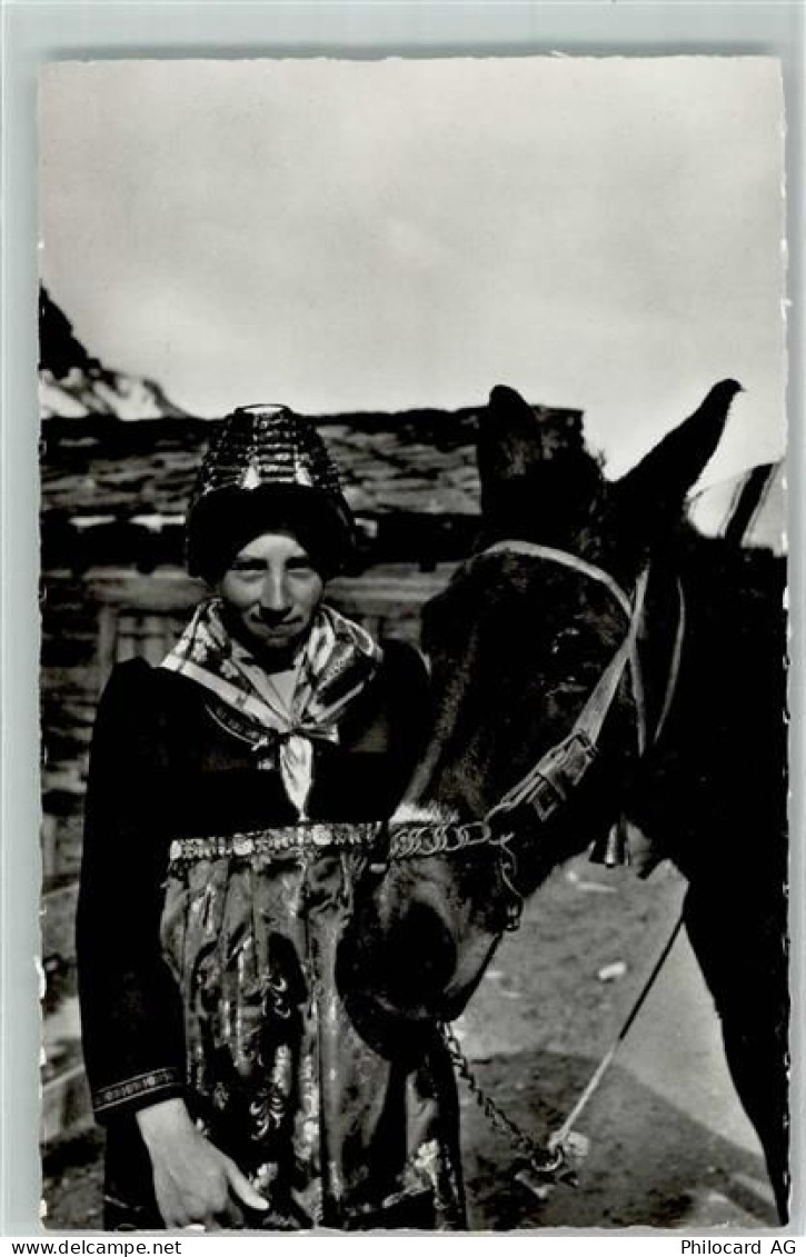 1981 Vex Gebrauchsspuren Figures du Valais Herens avec cheval - 10583143
