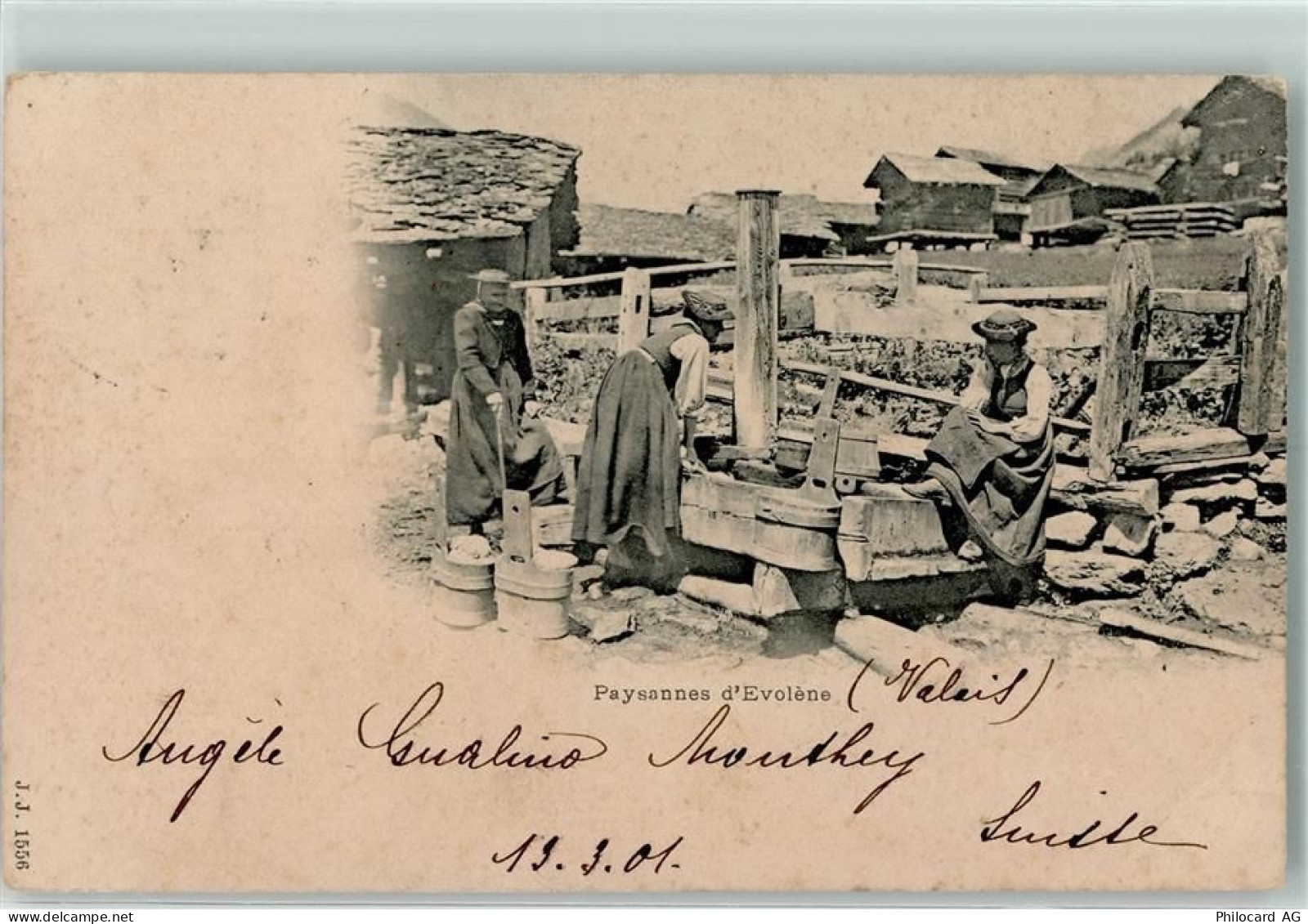 1983 Evolène 1901 - WaschfrauenPaysannes dEvolene - 13145917