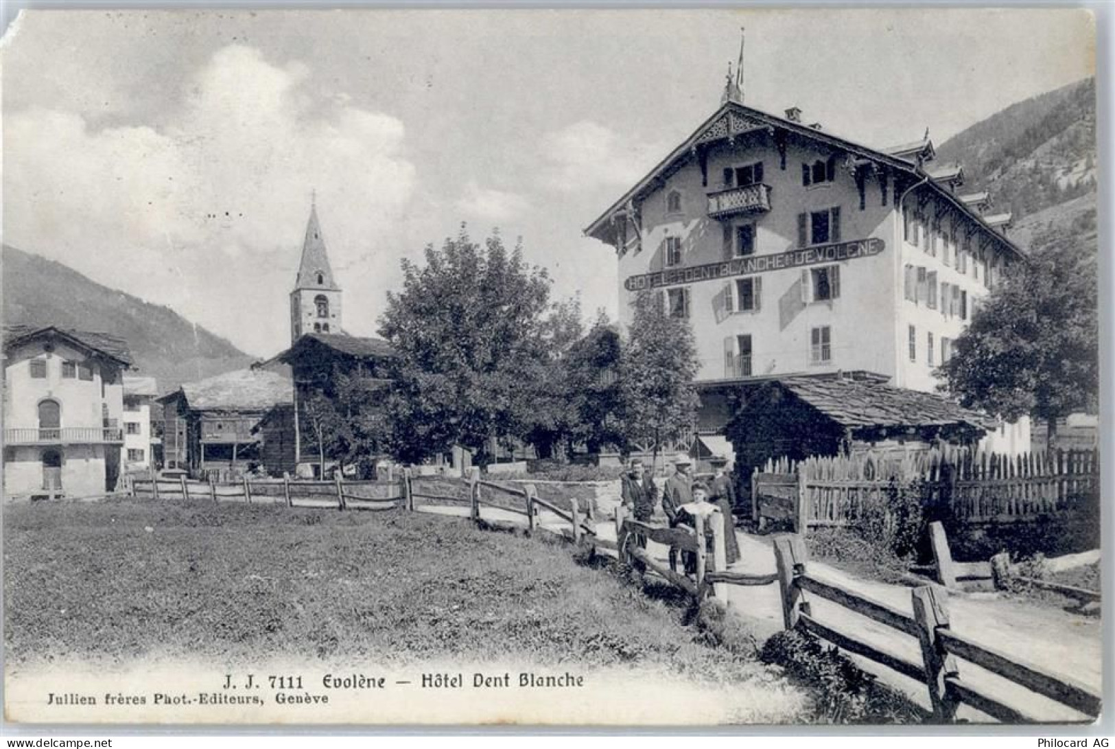1983 Evolène 1908 - Hotel Kirche - 51424787