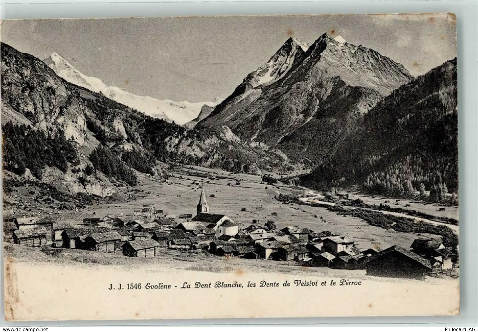 1983 Evolène - Dent Blanche - 39406321