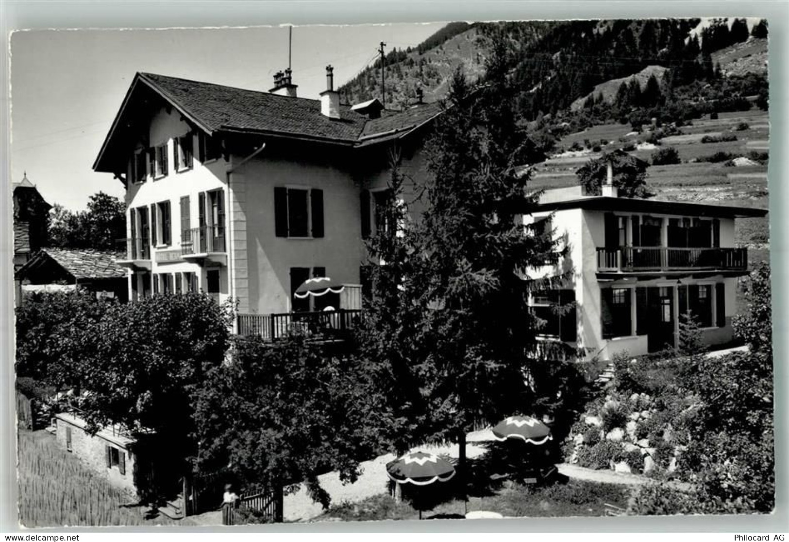 1983 Evolène Foto AK Hotel Hermitage - 10748954