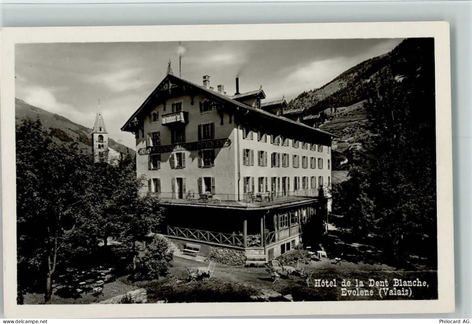 1983 Evolène - Hotel de la Dent Blanche - 13094926