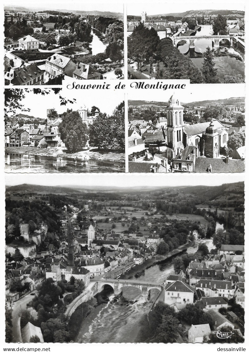 2 Cartes de MONTIGNAC SUR VEZERE