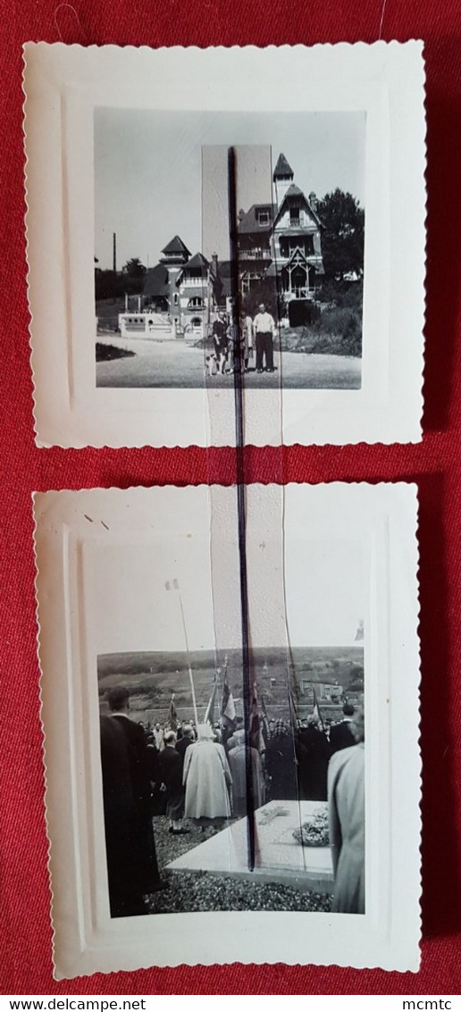 2 Photos  -  Bois de Cise   ( Inauguration du Monument à confirmer )