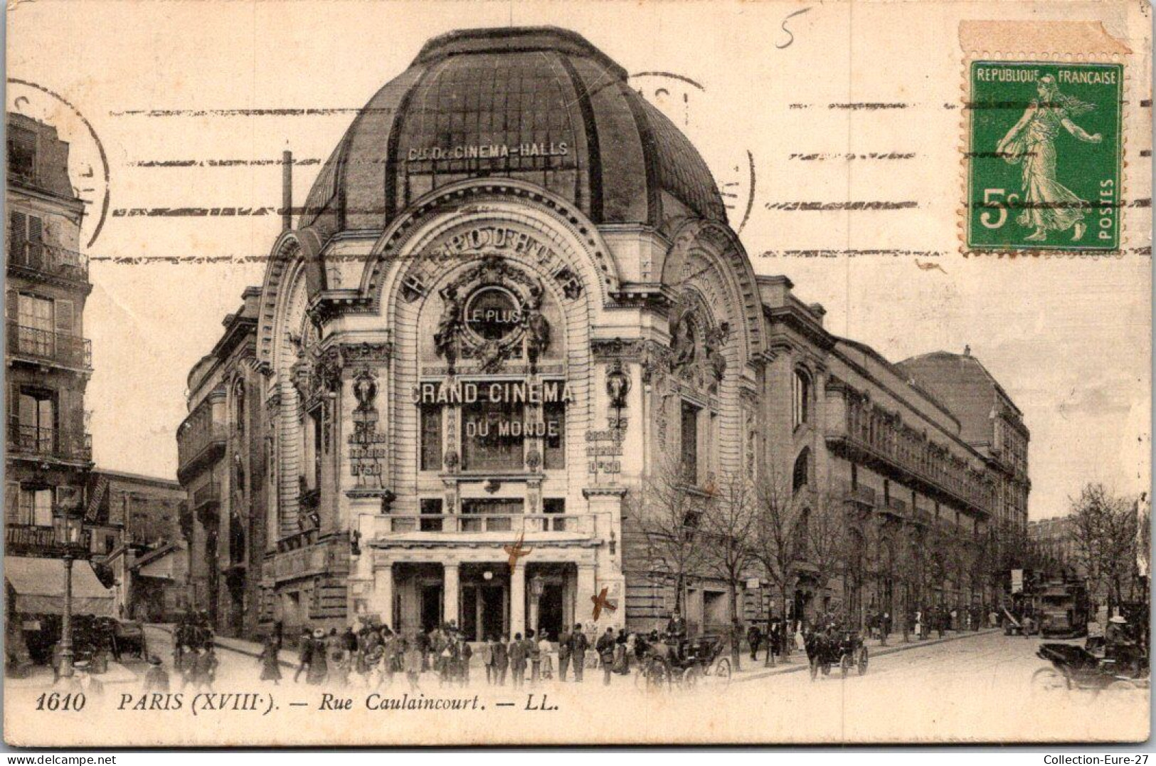 (20/02/26) 75-CPA PARIS - 18ème ARRONDISSEMENT - RUE CAULAINCOURT