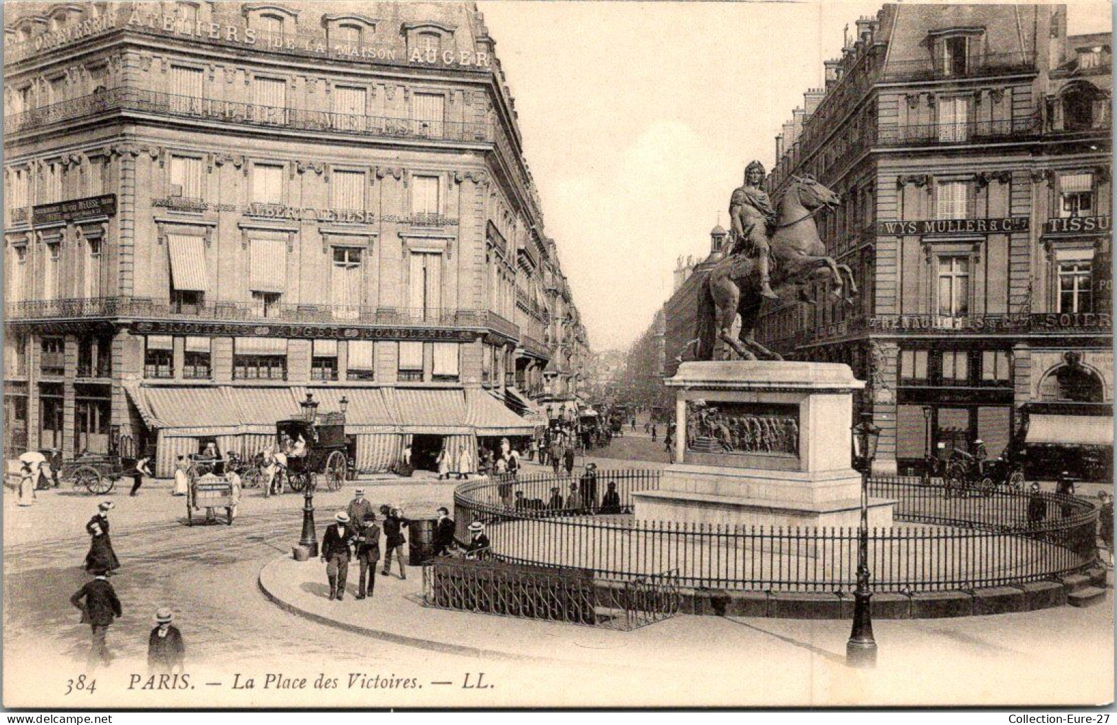 (20/02/26) 75-CPA PARIS - 1er ARRONDISSEMENT - PLACE DES VICTOIRES