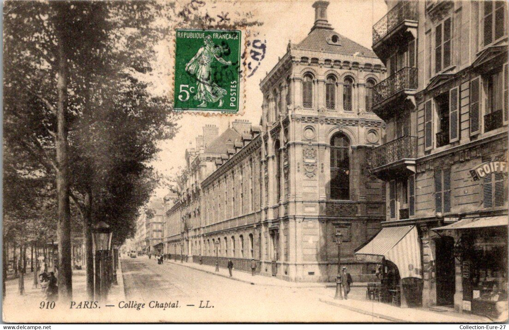 (20/02/26) 75-CPA PARIS - 8ème ARRONDISSEMENT - COLLEGE CHAPTAL