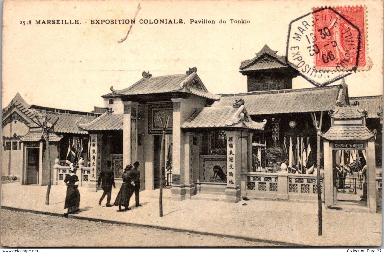 (20/04/25) 13-CPA MARSEILLE - EXPOSITION COLONIALE 1906