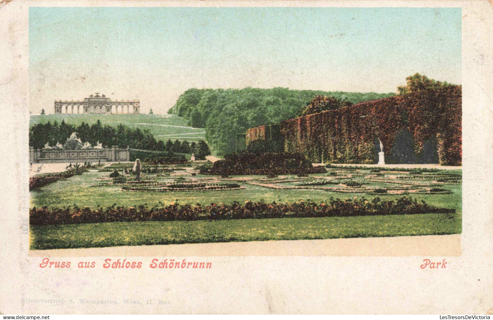[-20%] AUTRICHE - Vienne - Château de Schönbrunn - Colorisé - Carte postale ancienne
