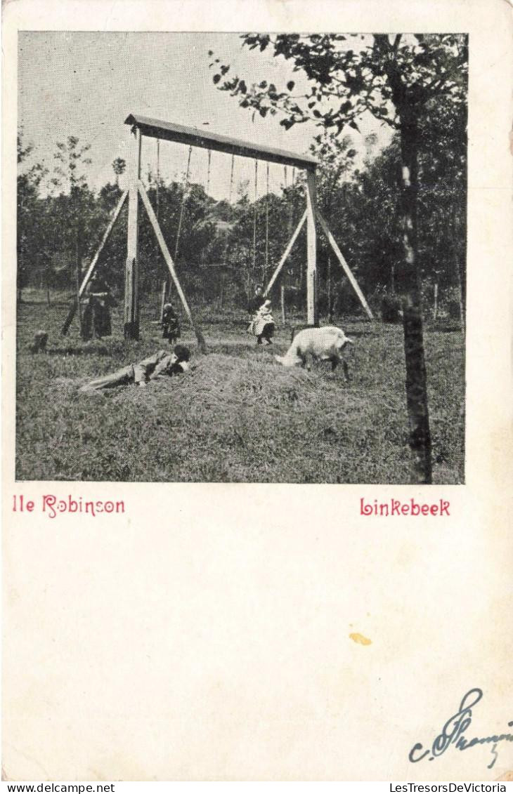 [-20%] BELGIQUE - Brabant Flamand - Linkebeek - Ile Robinson - Carte postale ancienne