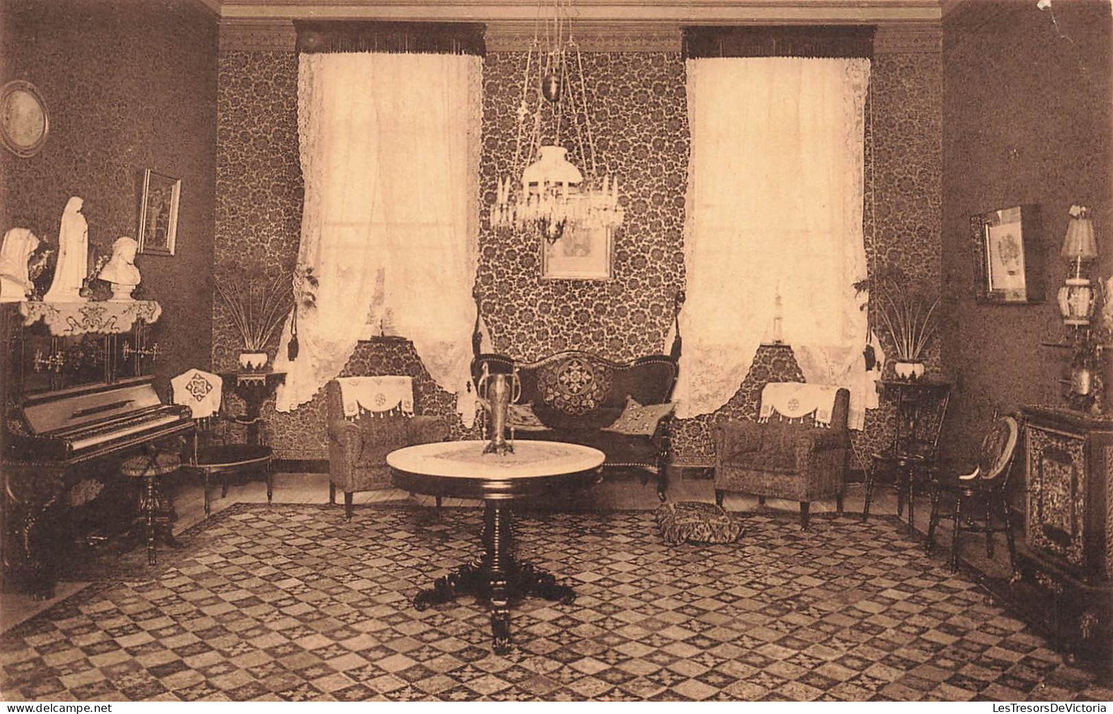 [-20%] BELGIQUE - Diepenbeek - Pensionnat des religieuses Ursulines - Parloir - Nels - Ern Thill - Carte postale ancienn