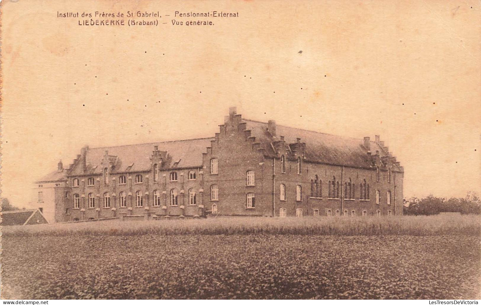 [-20%] BELGIQUE - Institut des Frères de St Gabriel - Pensionnat Externat - Vue générale - Carte Postale Ancienne