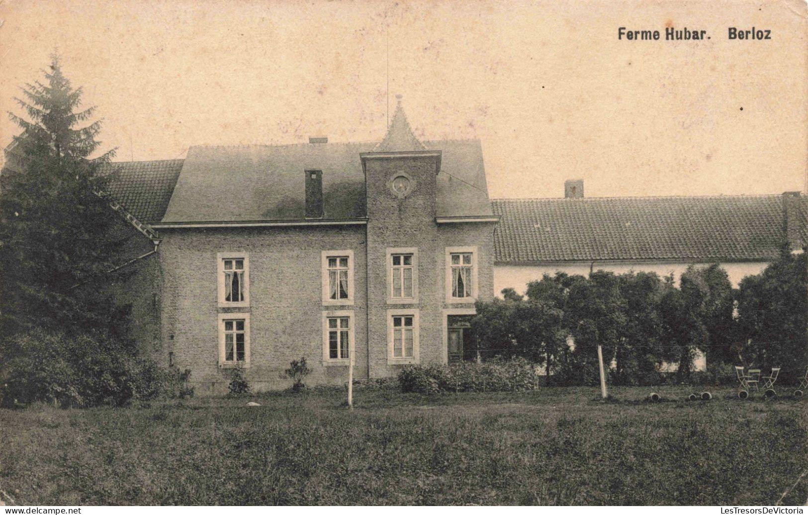 [-20%] BELGIQUE - Liège - Berloz - Ferme Hubar  - Carte postale ancienne
