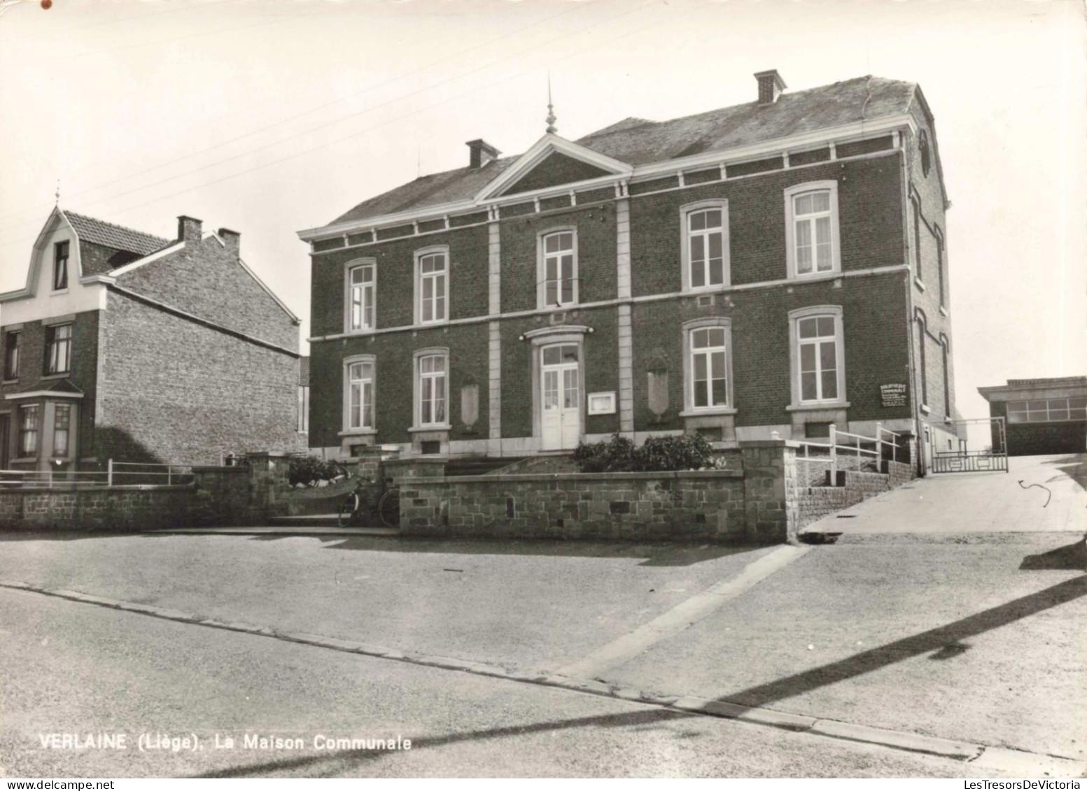 [-20%] BELGIQUE - Liège - Verlaine - La maison communale - Carte Postale ancienn