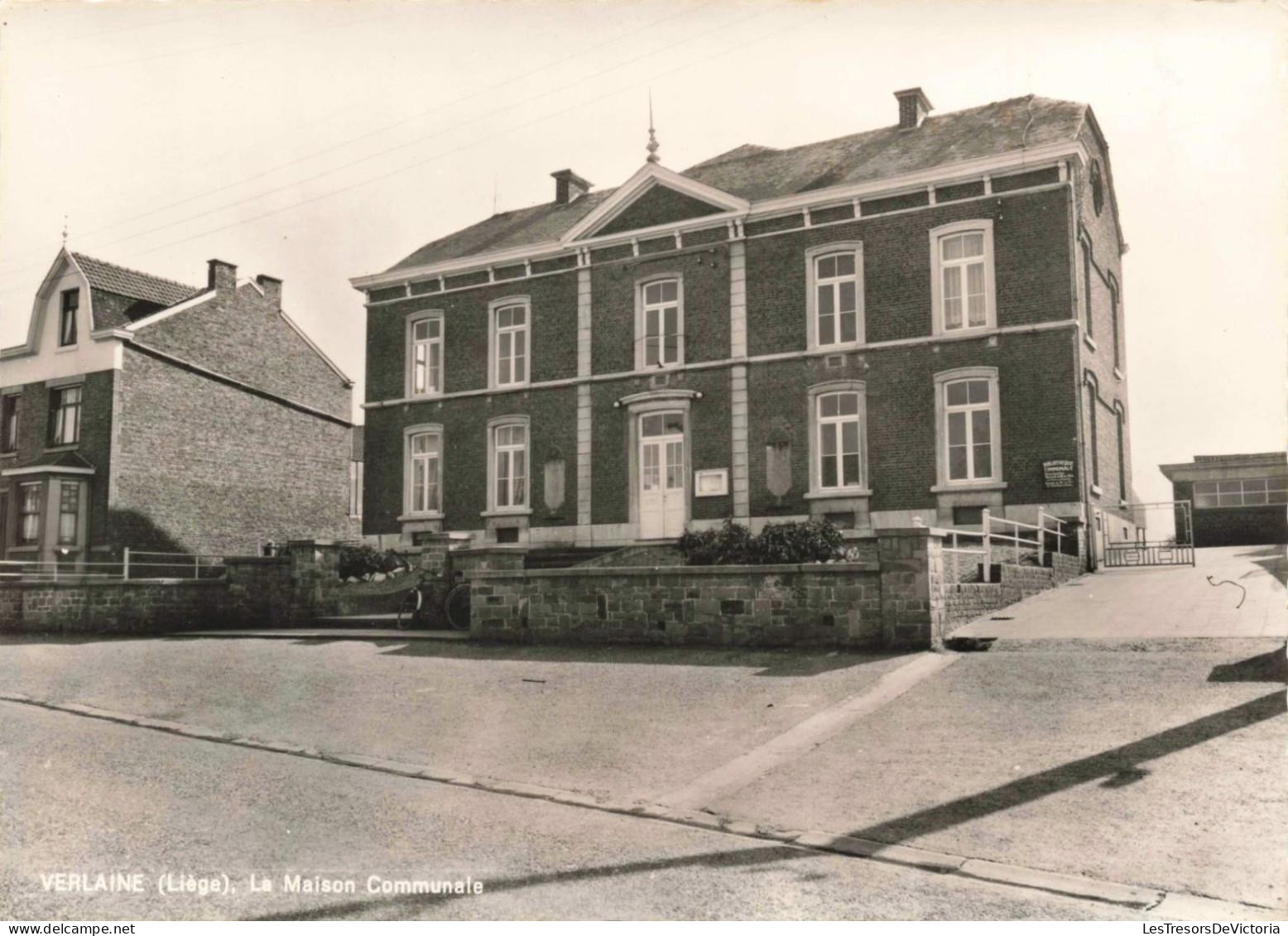 [-20%] BELGIQUE - Verlaine - La maison communale - Carte Postale Ancienne