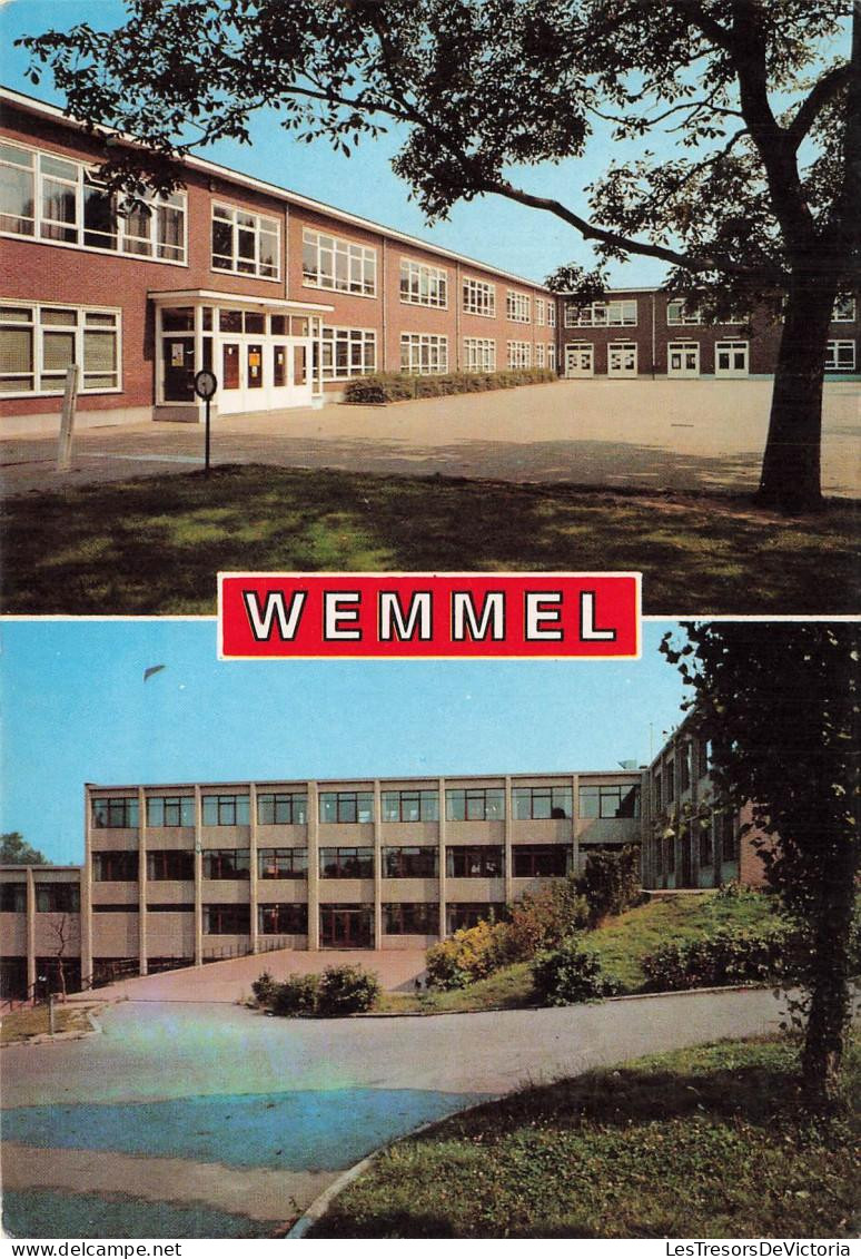 [-20%] BELGIQUE - Wemmel - Ecole communale - institut - porte principale - Cour - chemin - Edit FISA - Carte postale