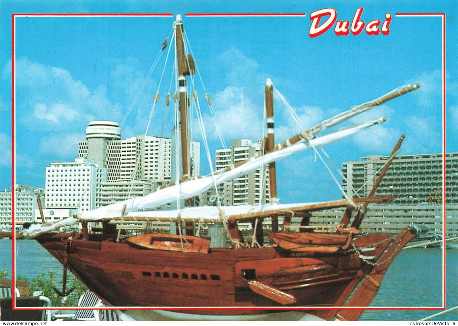 [-20%] EMIRATS ARABES UNIS - Dubai - Bateau à voile - Carte postale ancienne