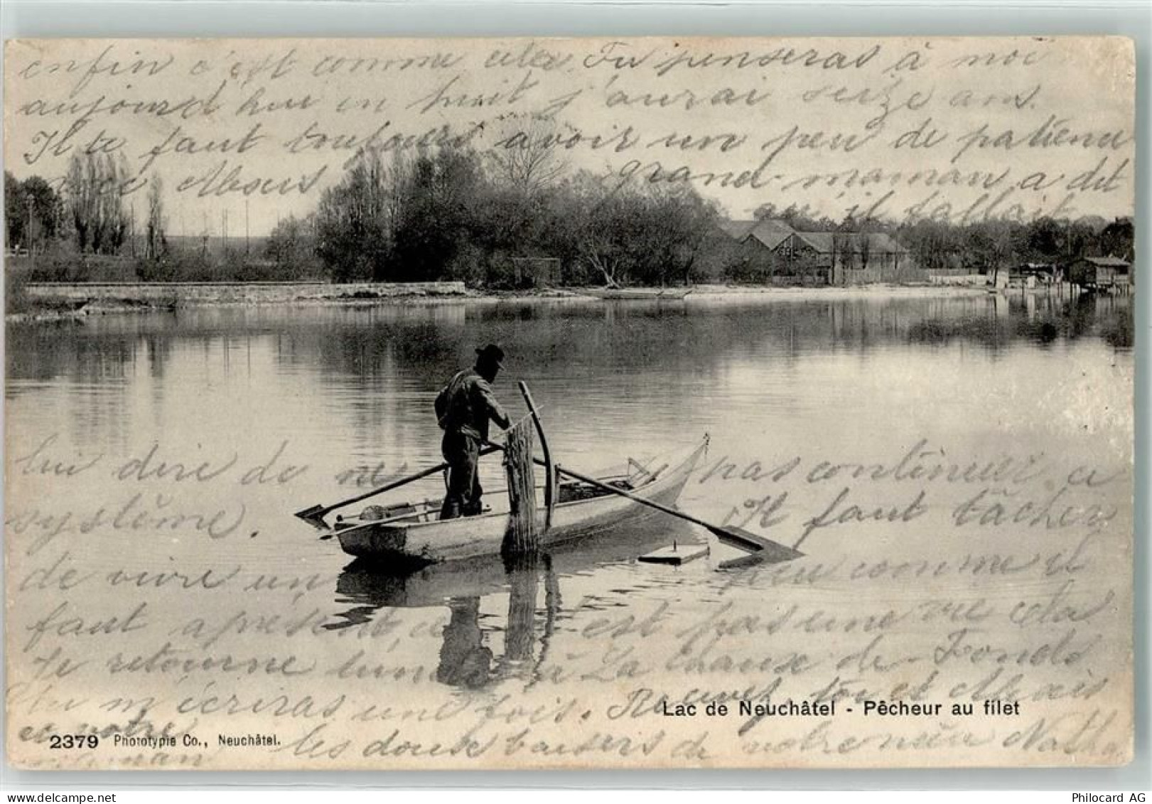 2000 Neuchâtel Neuenburg 1906 - Neuenburgersee Fischer - 10608049