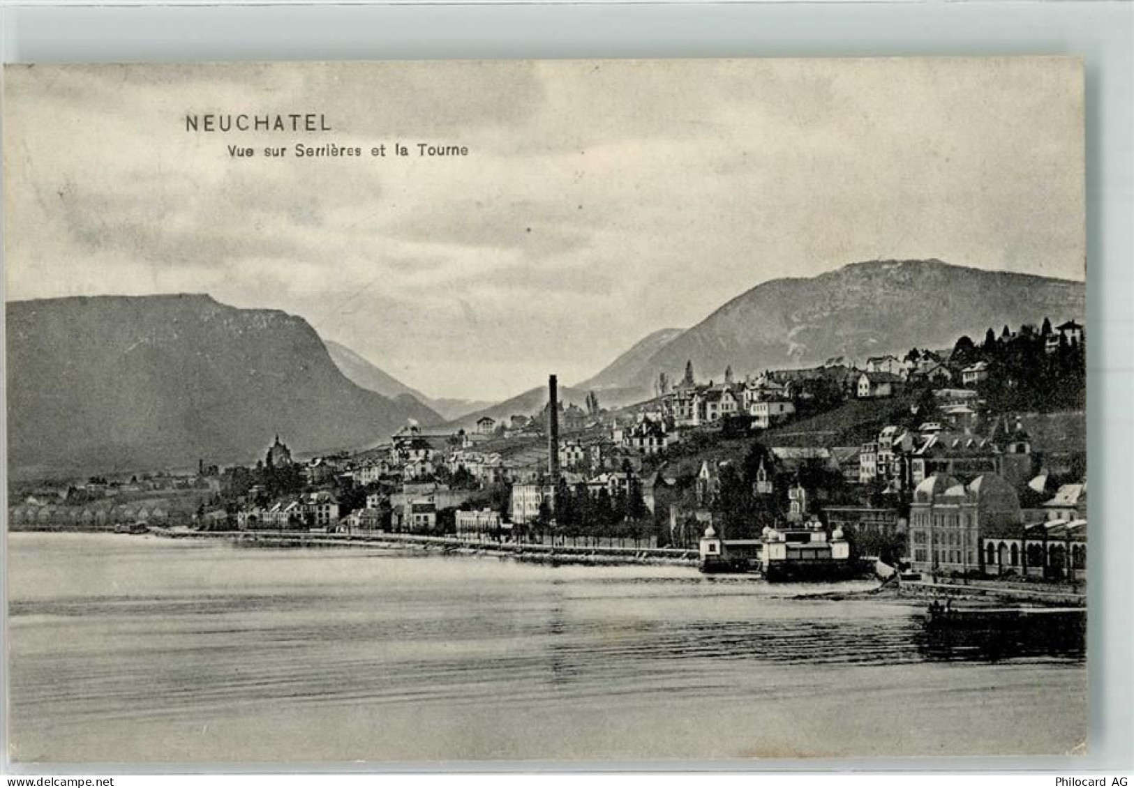 2000 Neuchâtel Neuenburg 1908 - La Tourne Serrieres - 39698717