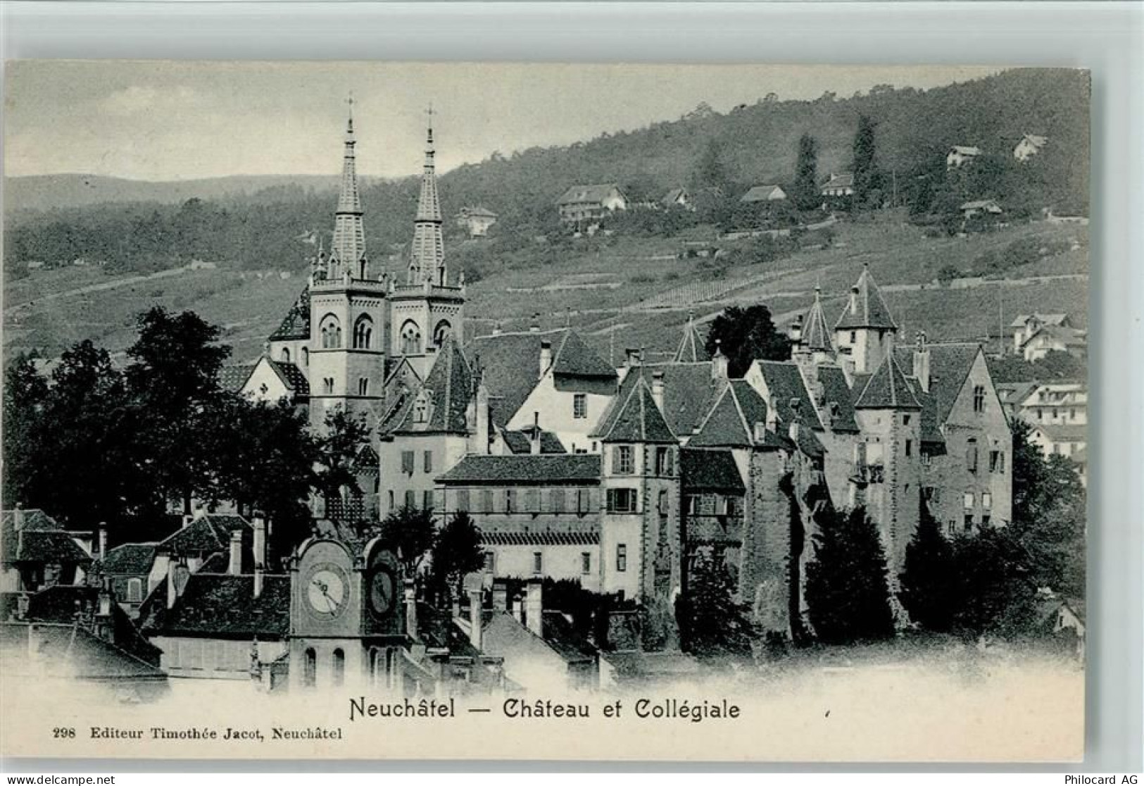 2000 Neuchâtel Neuenburg - Chateau et Collegiale - 10160268