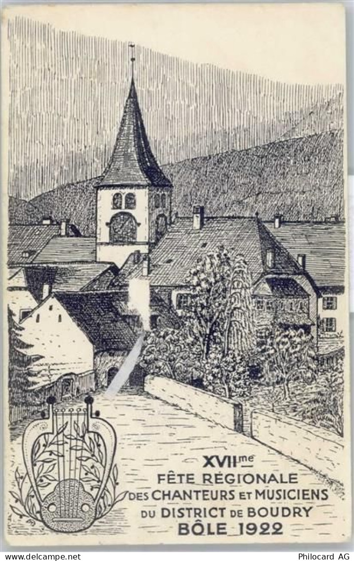 2000 Neuchâtel Neuenburg - Fete Regionale Bole 1922 - 50709974