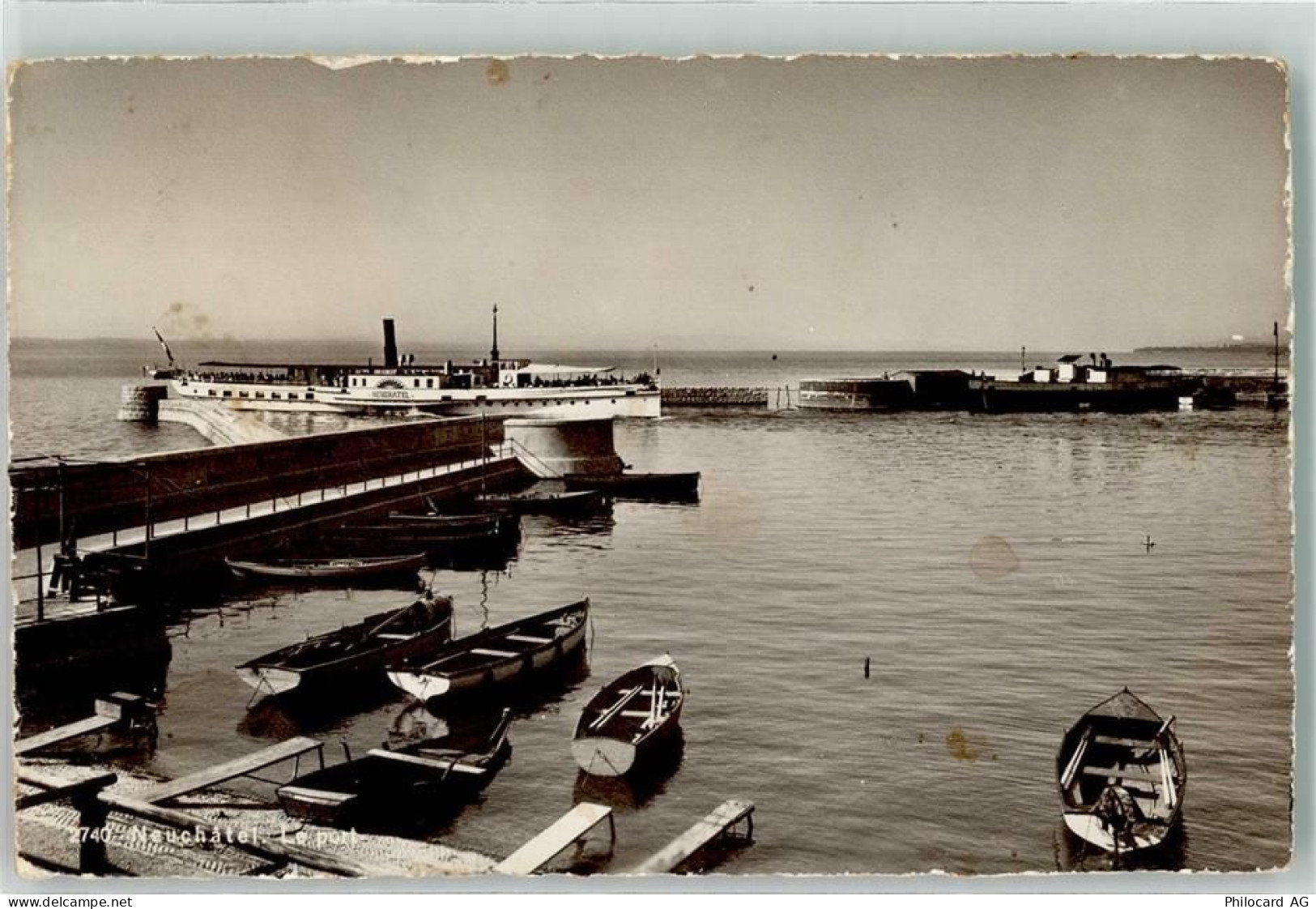 2000 Neuchâtel Neuenburg - Hafen Dampfer Neuchatel - 39495816