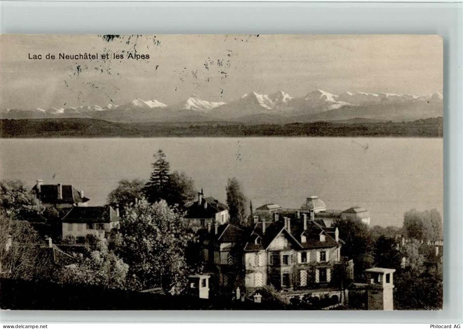 2000 Neuchâtel Neuenburg - Lac de Neuchâtel et les Alpes - 11060715