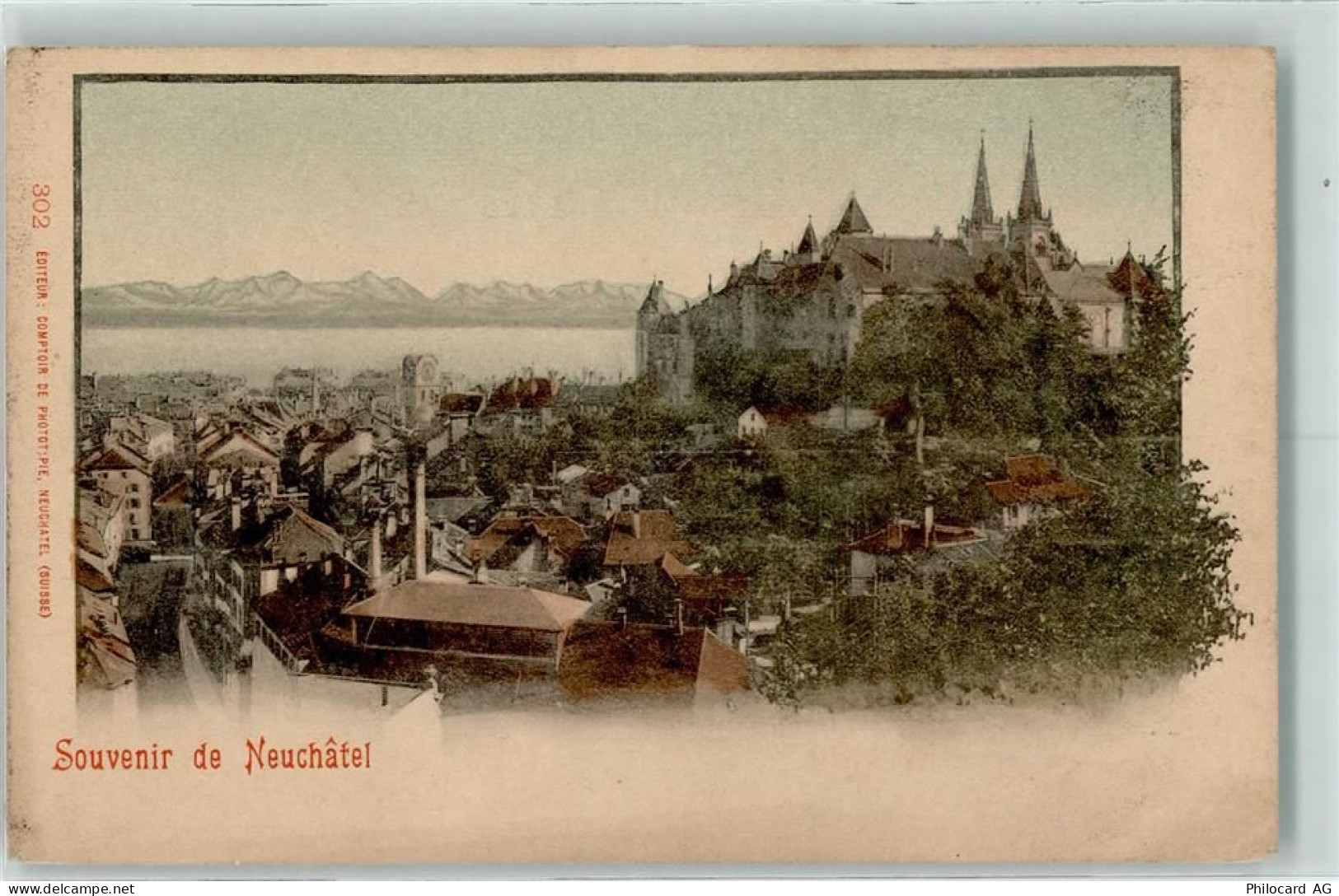 2000 Neuchâtel Neuenburg - Souvenir de Neuchatel - 10216970