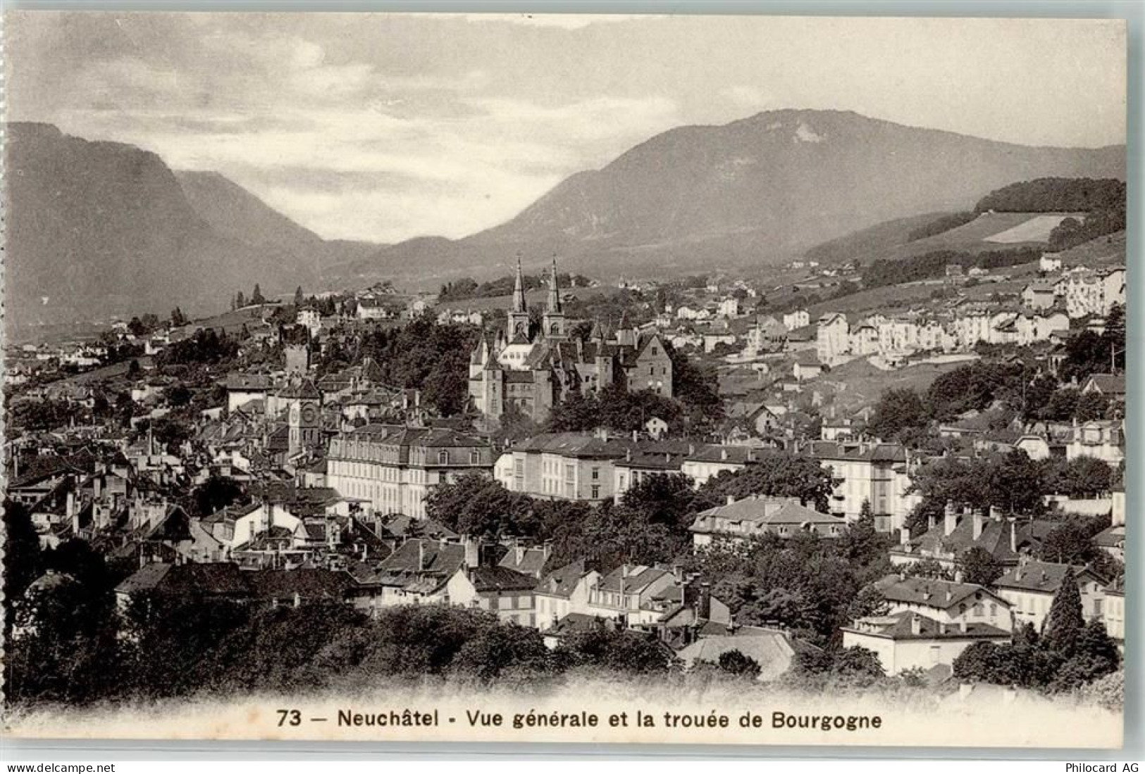 2000 Neuchâtel Neuenburg - Trouée de Bourgogne - 39693418