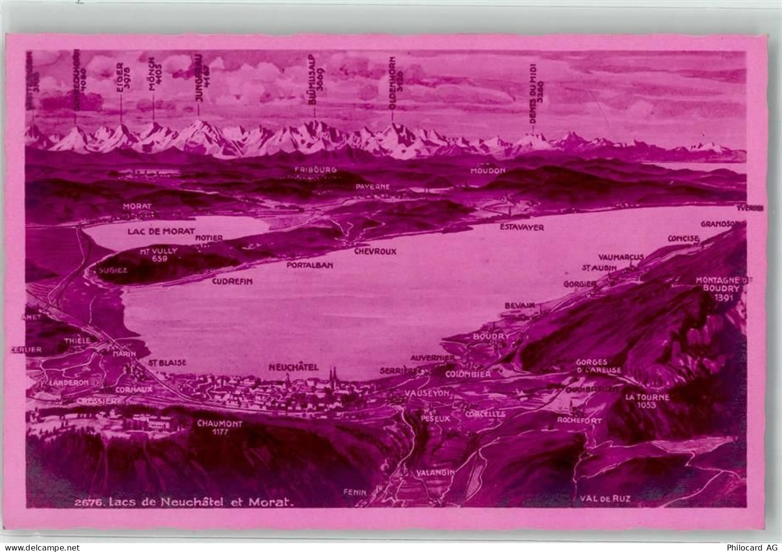 2000 Neuchâtel Neuenburg - Vogelschau Neuenburgersee - 39403077